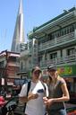 Bart and Kristin in Chinatown.