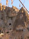 In Goreme town old cave dwellings have been converted into modern homes and hotels.