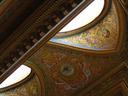 Ceiling designs.