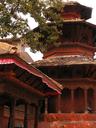 Back out in Durbar Square, marveling at the wooden temples.