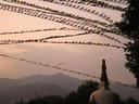 Sunset.