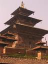 The tallest of Durbar Squares temples was for many years the tallest building in Kathmandu (it was considered bad luck to build anything higher). Bad luck has befallen the city and now this temple opens its doors only once a year for visitors.