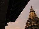 Stupa style temple.