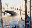 The Rialto Bridge is Venices most famous.